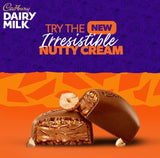 Cadbury Dairy Milk Irresistible Nutty Cream Chocolate Bar 105G