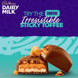 Cadbury Dairy Milk Irresistible Sticky Toffee Chocolate Bar, 102G