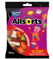 Beacon Non Liquorice Allsorts - Red Liquorice 150g