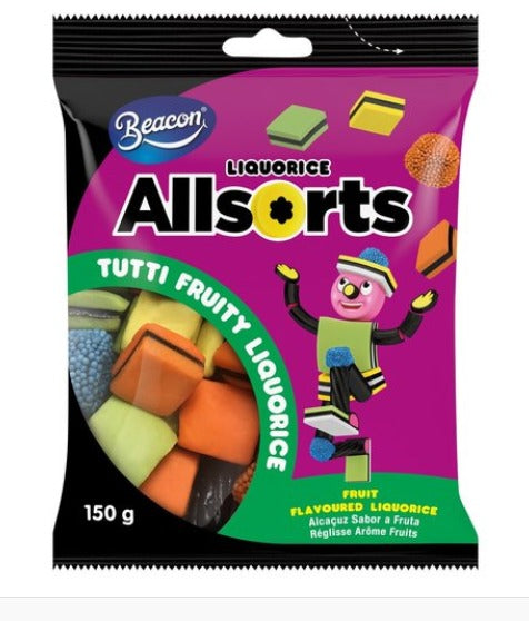 Beacon Tutti Frutti Liquorice Allsorts 150g