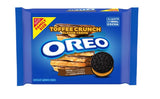 Oreo Toffee Crunch Creme with Sugar Crystals Chocolate Sandwich Cookies Family Size - 17oz