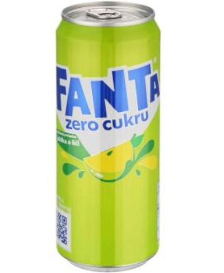 Fanta Jablka a Lici - Lychee Apple Zero 330ml