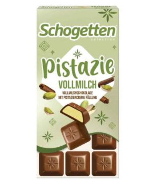 Schogetten Pistazie Vollmilch Pistachio Milk Chocolate 100g