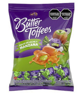 Butter Toffees Caramel Apple - Soft Caramel Candy with Apple Filling - 10 per packet