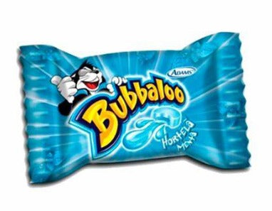 Bubbaloo Bubble Gum Menta (Mint) - 5 Candies per pack