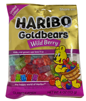 Haribo Goldbears Wild Berry - Limited Edition 100th Anniversary - USA - 4oz