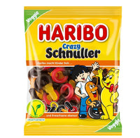 Haribo Crazy Pacifiers veggie 175g - Banana, Cherry, Peach Passionfruit