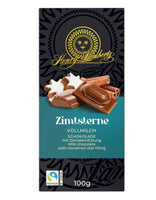 Henry Lambertz Chocolate Bar with Cinnamon Star Filling Whole Milk 100g