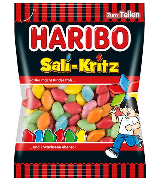 Haribo Sali Kritz Liquorice Dragees Multiple Assorted Soft 160g