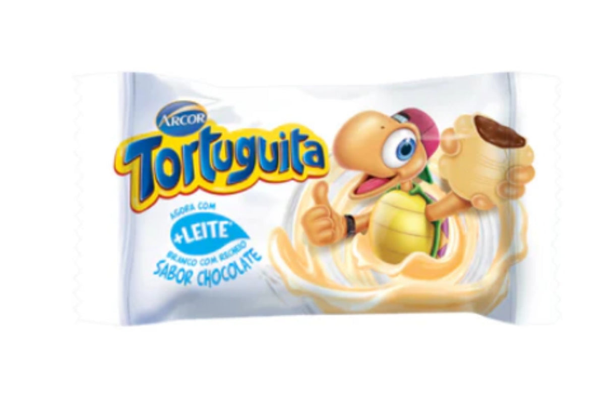 Arcor Tortuguita Chocolate White with Milk Truffle - 18g – Bombon