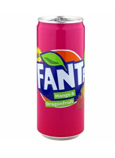 Fanta Mango & Dragonfruit Can - 330ml