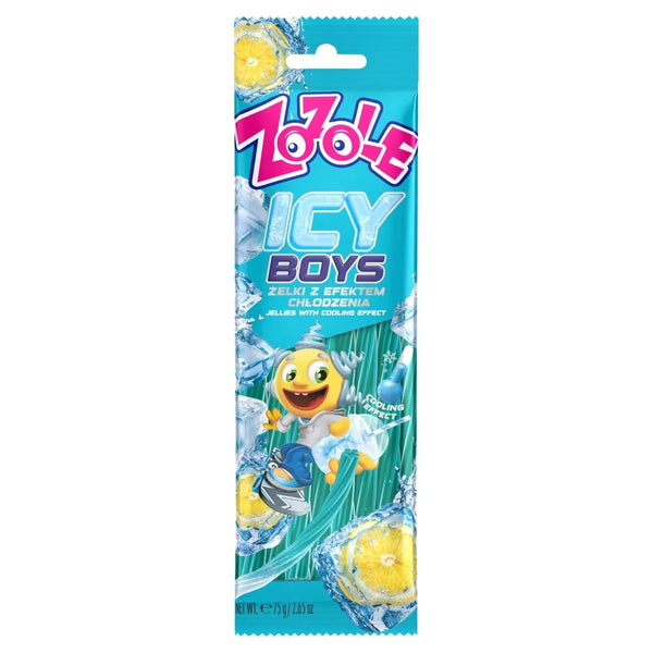 Zozole Icy Boys Gummies with cooling effect 75 g - Lemon and Refresh