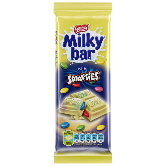 Milkybar Smarties Bar