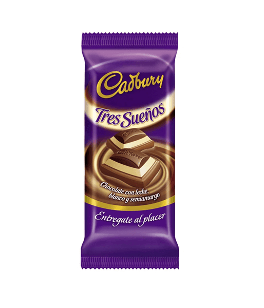Cadbury Chocolate Bar Tres Sueños - 80g