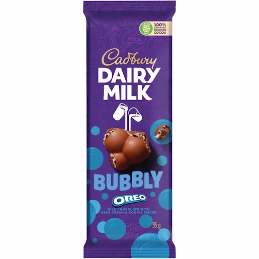 Cadbury Bubbly Oreo Block - 95g - South Africa