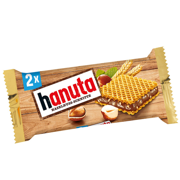 Hanuta Hazelnut Slices - 44g - Double Pack