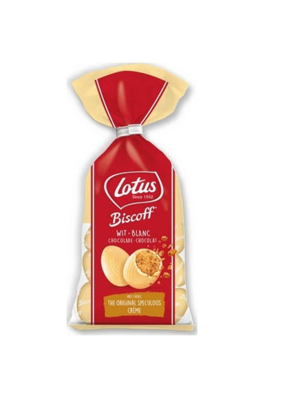 LOTUS BISCOFF EASTER EGGS WHITE CHOCOLATE SPECULOOS CREAM 90 GR