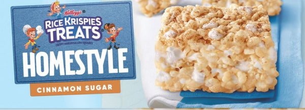 Rice Krispies Treats Homestyle Marshmallow Snack Bar - Cinnamon Sugar - 33g