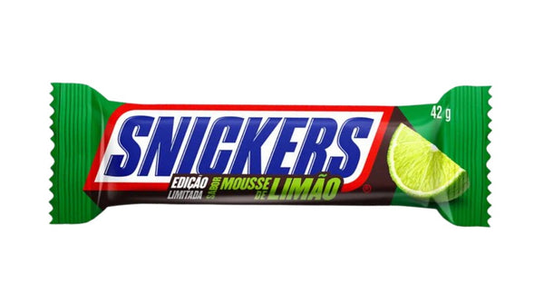 Snickers Mousse de Limão - Lime - 42g - Limited Edition - Brazil - MAX 2 PER CUSTOMER