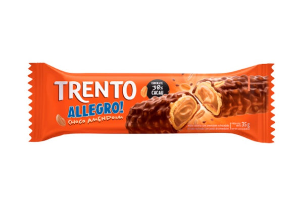 Trento Allegro Double Milk Chocolate Peanut Butter - Brazil