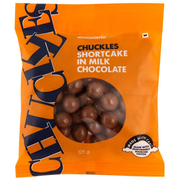 Chuckles® Shortcake in Milk Chocolate 125 g