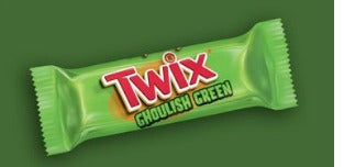 Twix Ghoulish Green Fun Size Bar