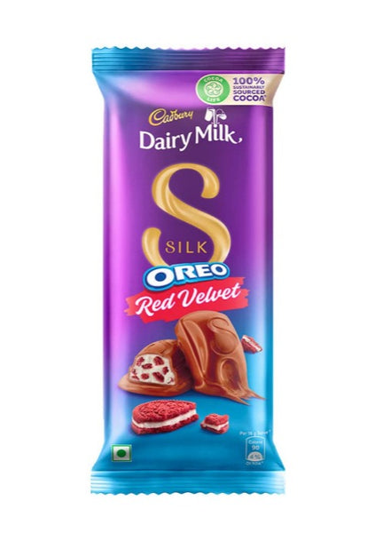 Dairy Milk Silk Oreo Red Velvet - 60g - CLEARANCE - DATED 06/24