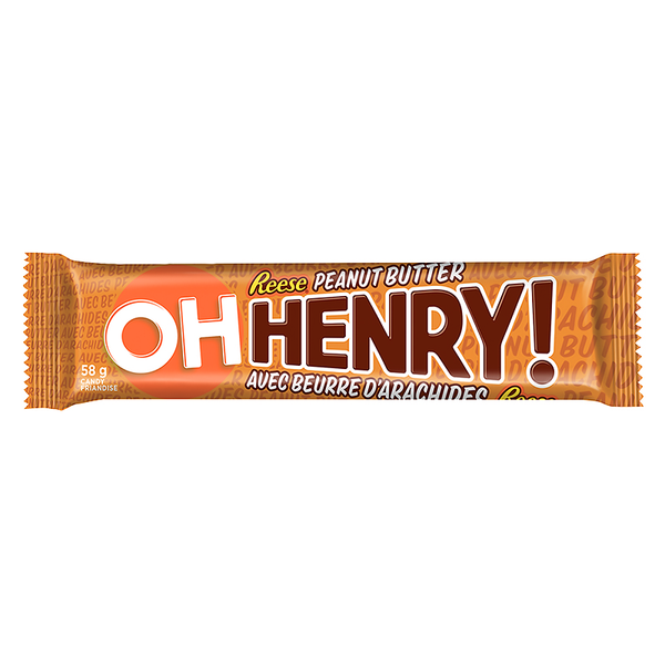 Oh Henry! Reese's Peanut Butter Bar - 58g